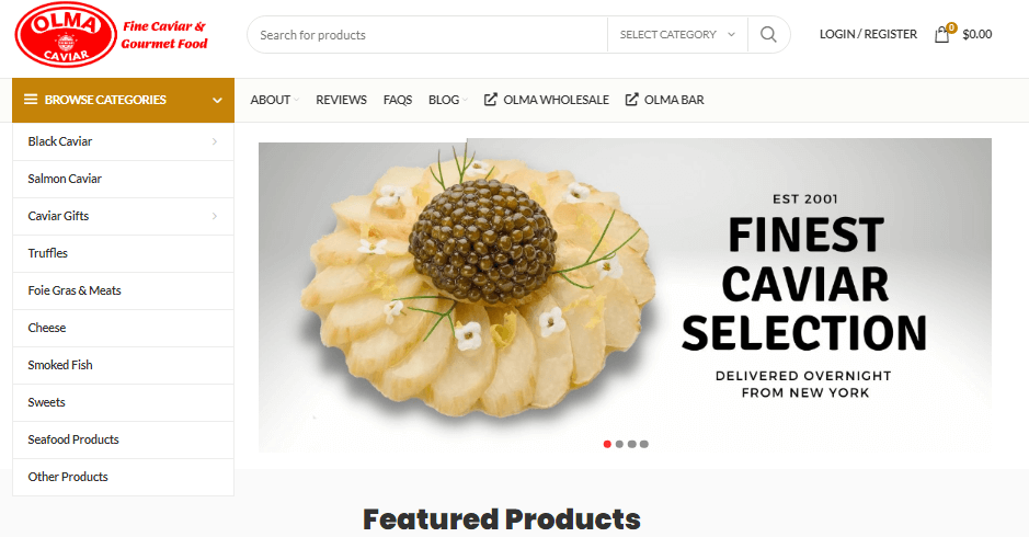 OLMA-Caviar
